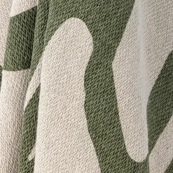 Best Bloomingville - Dalmine Plaid, Grøn, Genanvendt Bomuld
