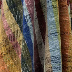 Discount Bloomingville - Elmy Plaid, Orange, Genanvendt Bomuld
