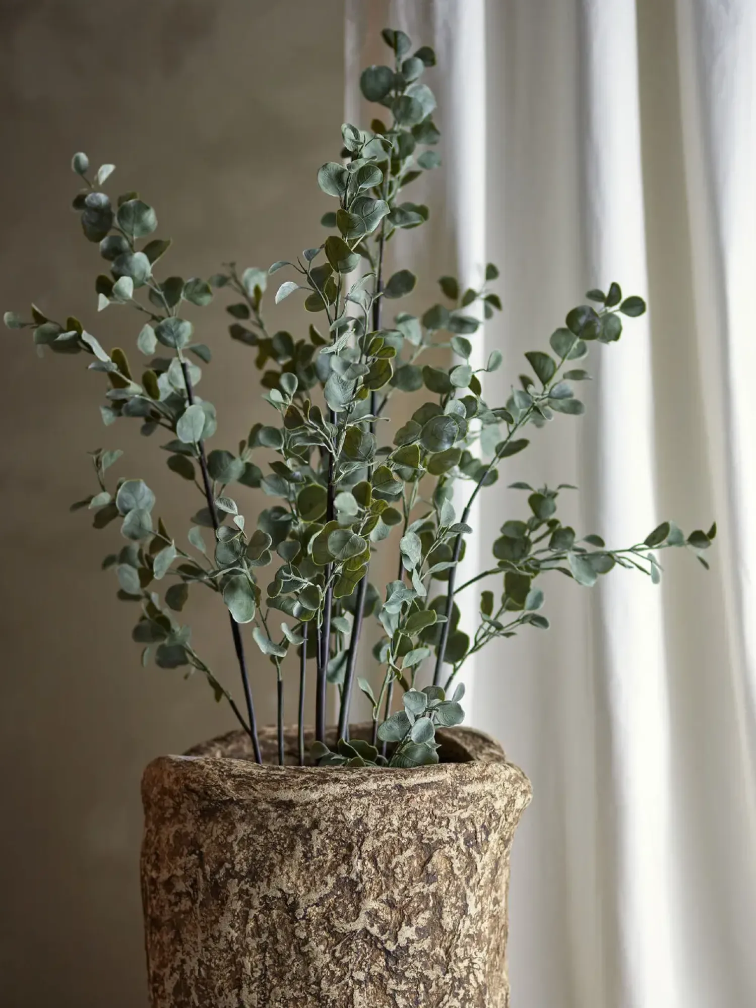 Bloomingville - Eucalyptus Kunstig Plante - Grøn, Plastik
