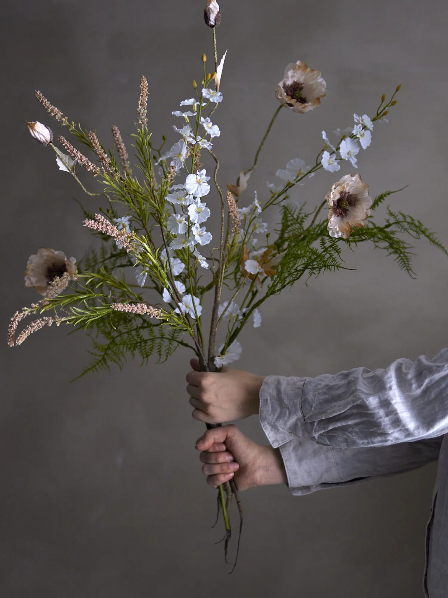 Hot Bloomingville - Foxtail Kunstig stilk - Rosa, Plastik