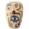 Clearance Bloomingville - Horus Vase, Orange, Stentøj