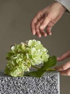 Best Bloomingville - Hydrangea Kunstig stilk - Hvid, Plastik
