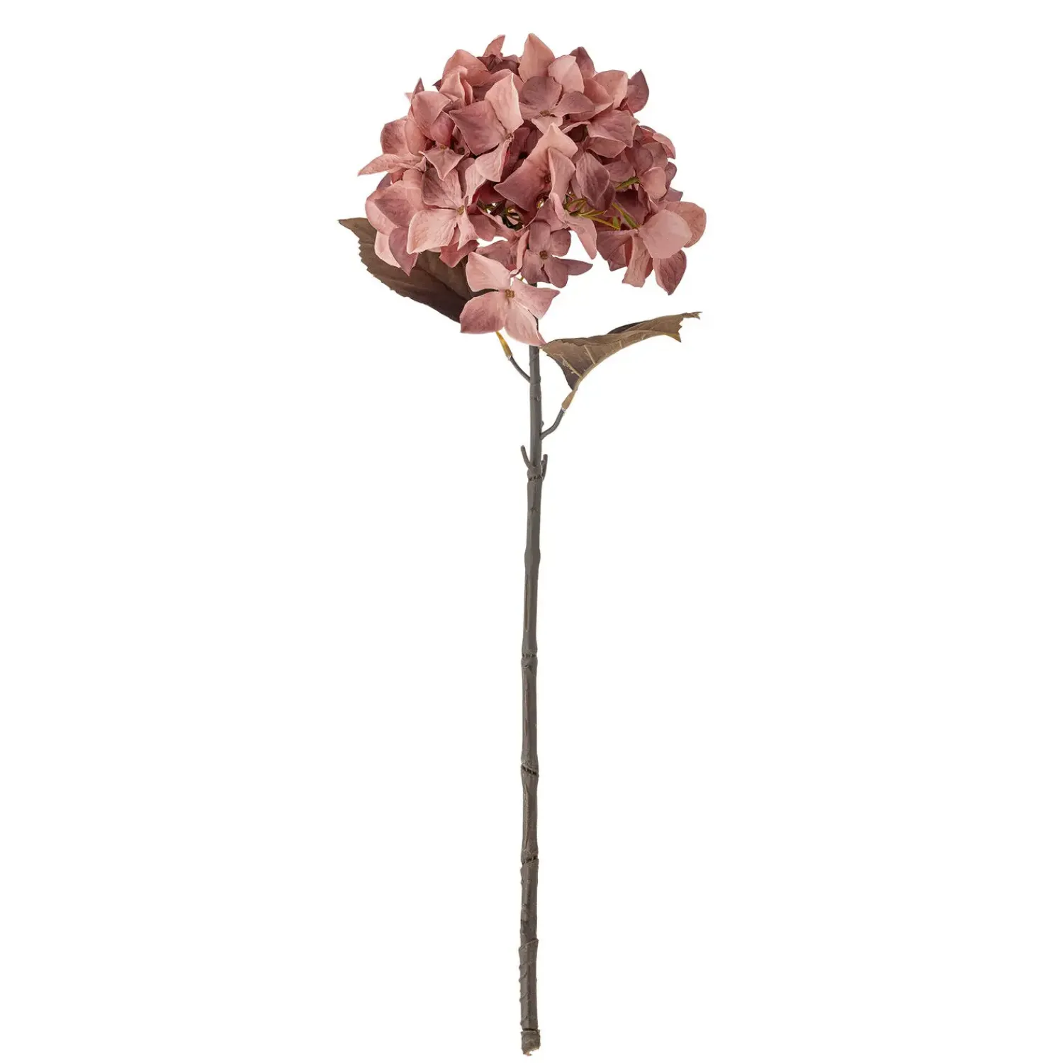 Outlet Bloomingville - Hydrangea Kunstig stilk - Rosa, Plastik
