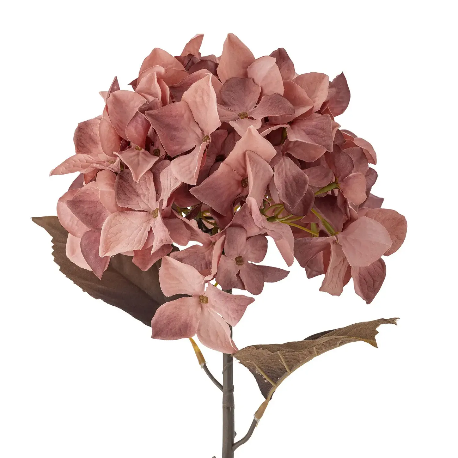 Outlet Bloomingville - Hydrangea Kunstig stilk - Rosa, Plastik
