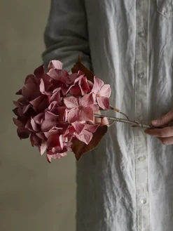 Outlet Bloomingville - Hydrangea Kunstig stilk - Rosa, Plastik