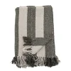 Best Bloomingville - Jodina Plaid, Grøn, Genanvendt Bomuld