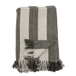Best Bloomingville - Jodina Plaid, Grøn, Genanvendt Bomuld