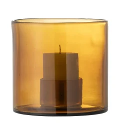 Online Bloomingville - Kahlah Lysestage, Brun, Genanvendt Glas