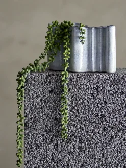 New Bloomingville - Lindae Vase, Blå, Stentøj