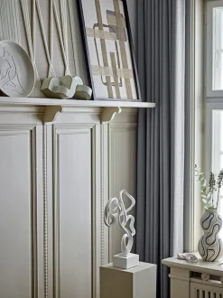 New Bloomingville - Nicola Vase, Sort, Stentøj