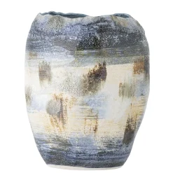Sale Bloomingville - Nienna Vase, Blå, Stentøj
