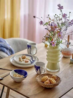 Online Bloomingville - Okayama Skål, Blå, Stentøj