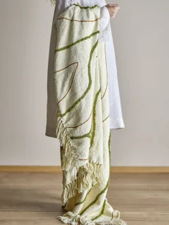 Online Bloomingville - Osasio Plaid, Grøn, Bomuld