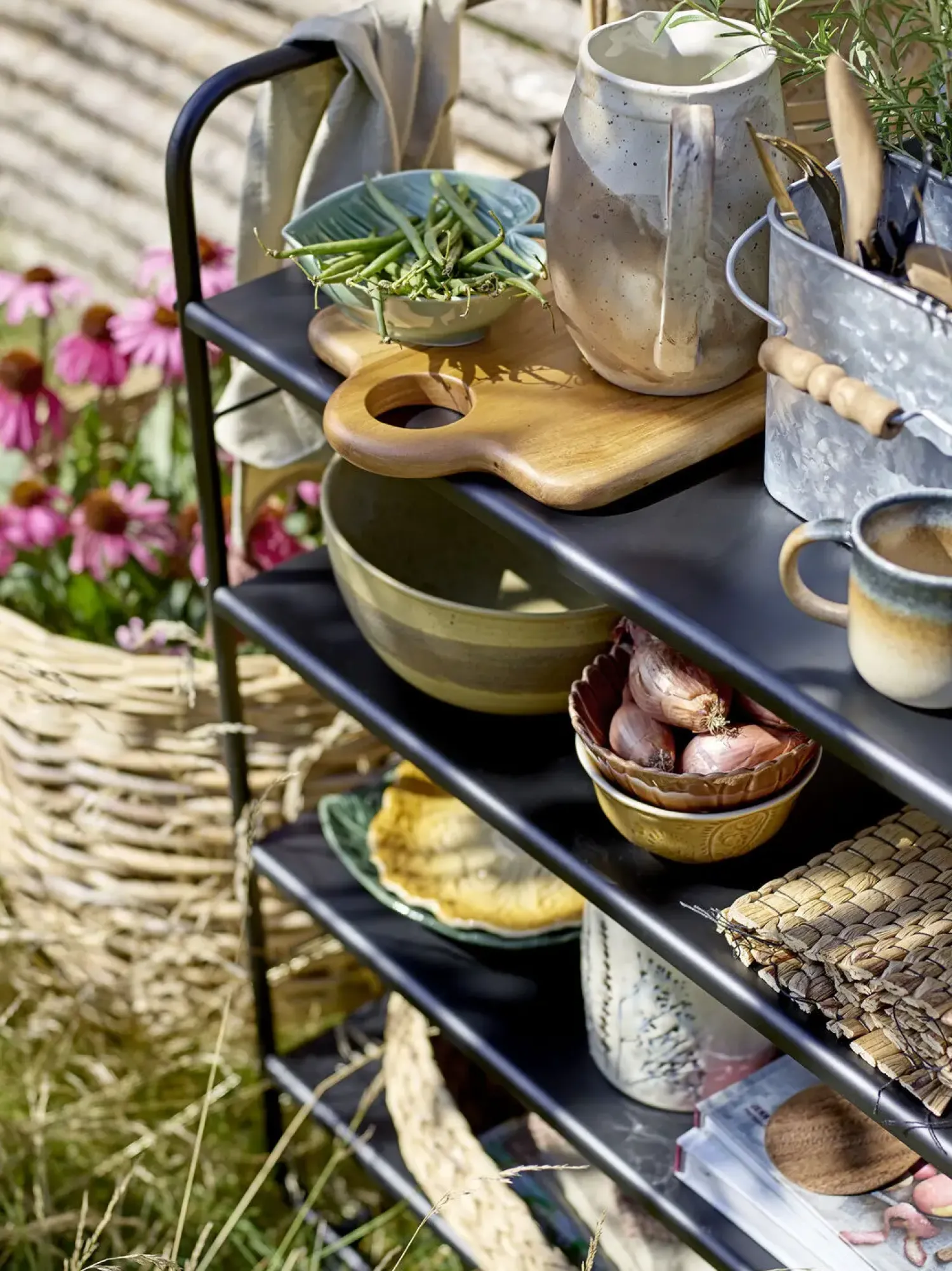Outlet Bloomingville - Solange Skål, Natur, Stentøj