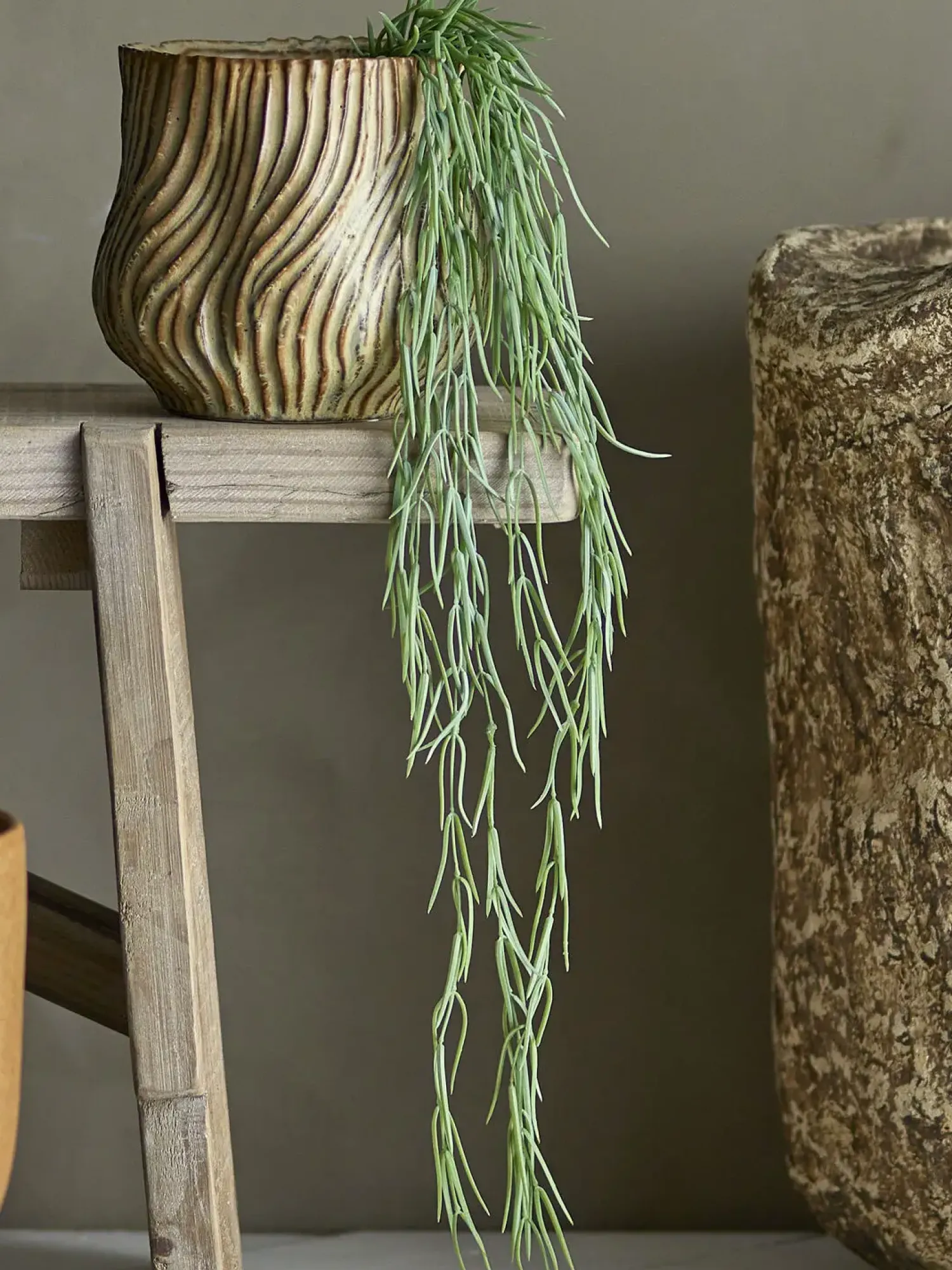 Online Bloomingville - Tilandsia Kunstig Plante - Grøn, Plastik