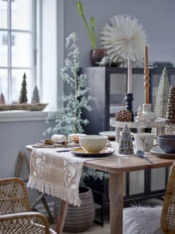 Online Bloomingville - Twist Stearinlys, Brun, Parafin, sæt med 2 styk