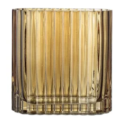 New Bloomingville - Vase, Brun, Glas