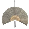 Bloomingville - Væg Dekoration - Jaime - Sort/Bambus - 145x72 cm