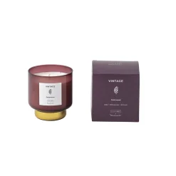 Hot Bloomingville - VINTAGE - Cedarwood Duftlys, Naturlig voks
