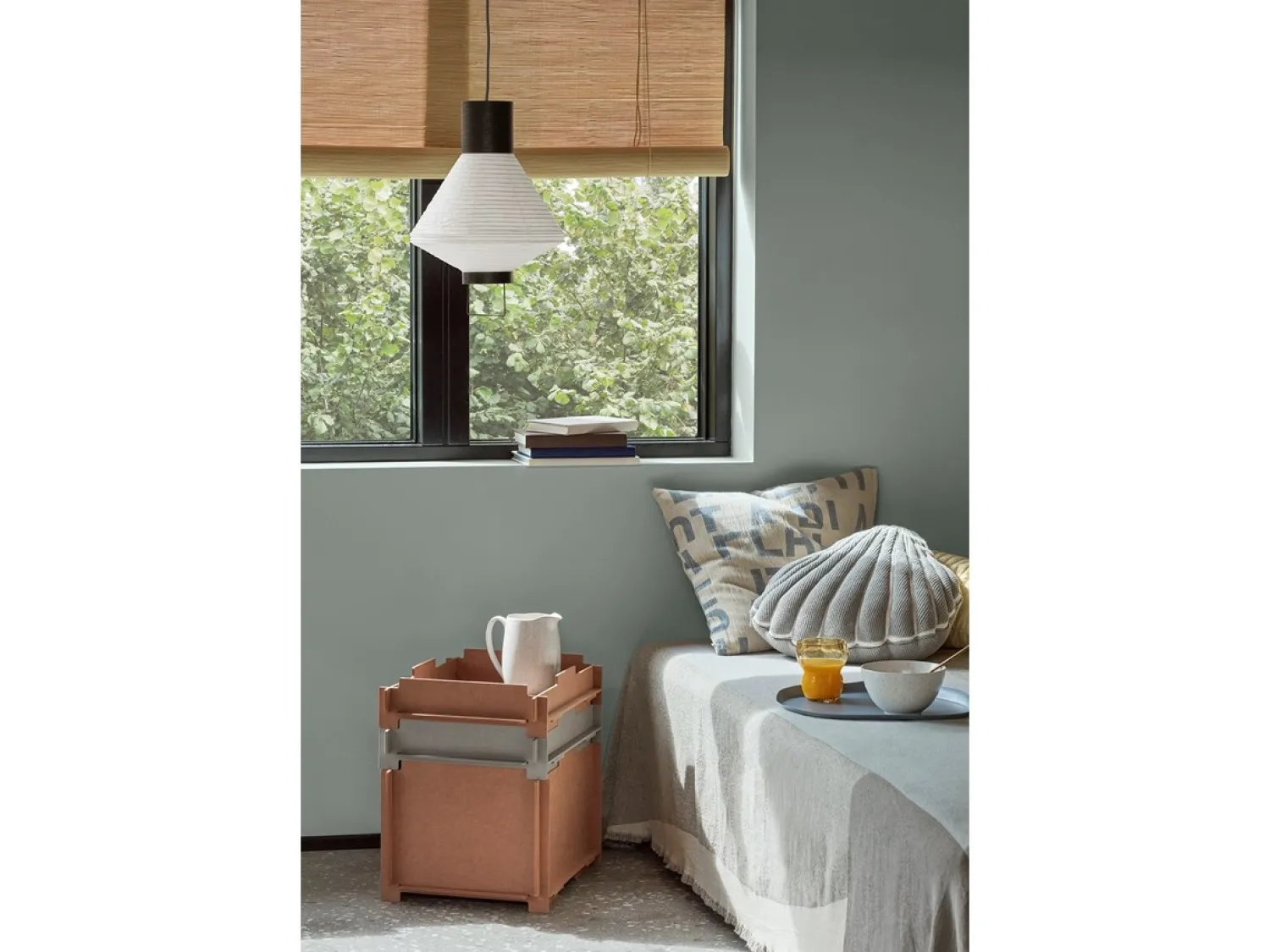 Online Broste Copenhagen - Sengetæppe - Karla - Warm Beige - W240 x L260 cm