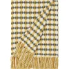 Discount Burel Factory - Azulejo Biocolor - Plaid/tæppe - Grey og Mustard Yellow/Gul