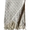 Clearance Burel Factory - Noor plaid/tæppe - Taupe - 180x130 cm