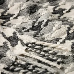 Sale Burel Factory - Pied de Coq - Plaid/tæppe - Gråmønstret