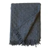 New Burel Factory - Pied de Coq - Plaid/tæppe - Mørkegrå