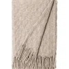 Burel Factory - Pied de Coq - Plaid/tæppe - Beige -180x130 cm