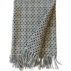 Best Burel Factory - Vintage plaid/tæppe - Army grøn/grå mønstret