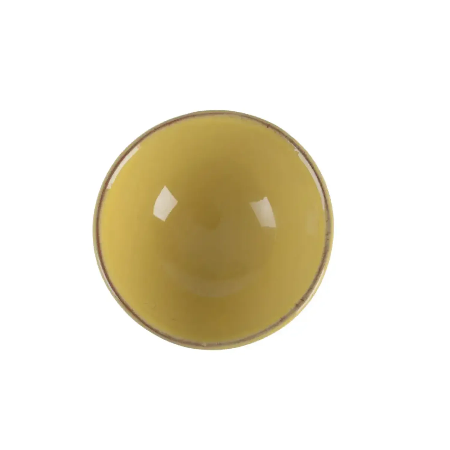 Outlet CASAgent - Skål - Ocra / Gul - Ø 8 cm