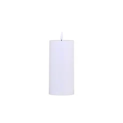 Discount Chic Antique - Bloklys LED til udendørs inkl. batteri - H15 x Ø7 cm