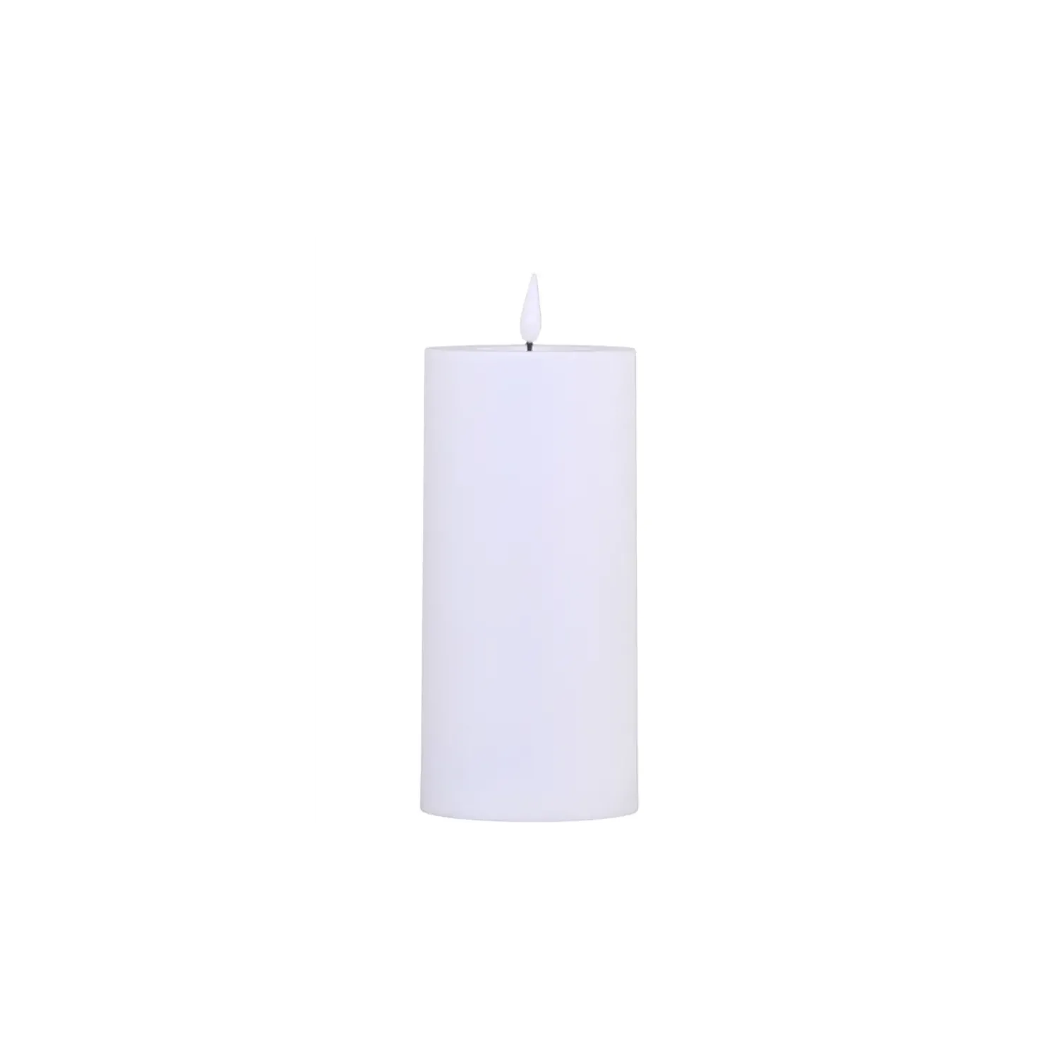Discount Chic Antique - Bloklys LED til udendørs inkl. batteri - H15 x Ø7 cm