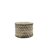 Hot Chic Antique - Corte skjulere med flettede mønster lavet i cement (Ø13,5 cm)