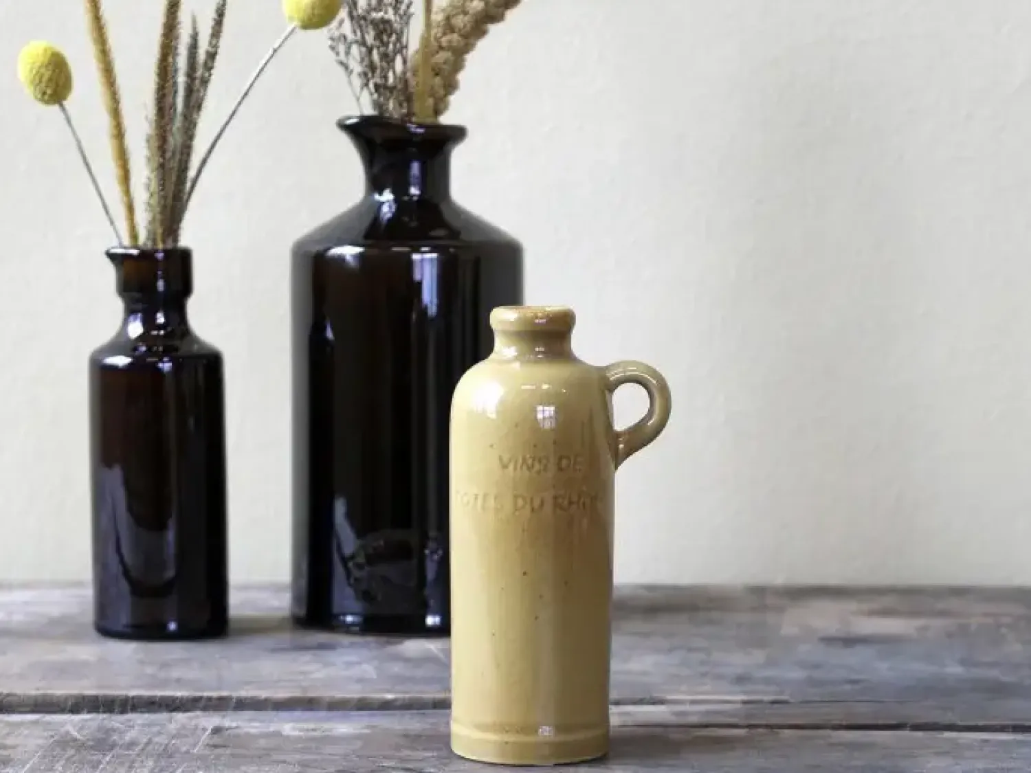 Discount Chic Antique - Gl. Fransk Flaske, H14