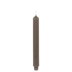 Outlet Chic Antique - Krone Kalenderlys - Hør m. Guld tal