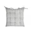 Clearance Chic Antique - Nimes Box hynde med striber og bindebånd - støvet grøn
