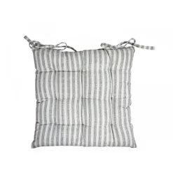 Clearance Chic Antique - Nimes Box hynde med striber og bindebånd - støvet grøn