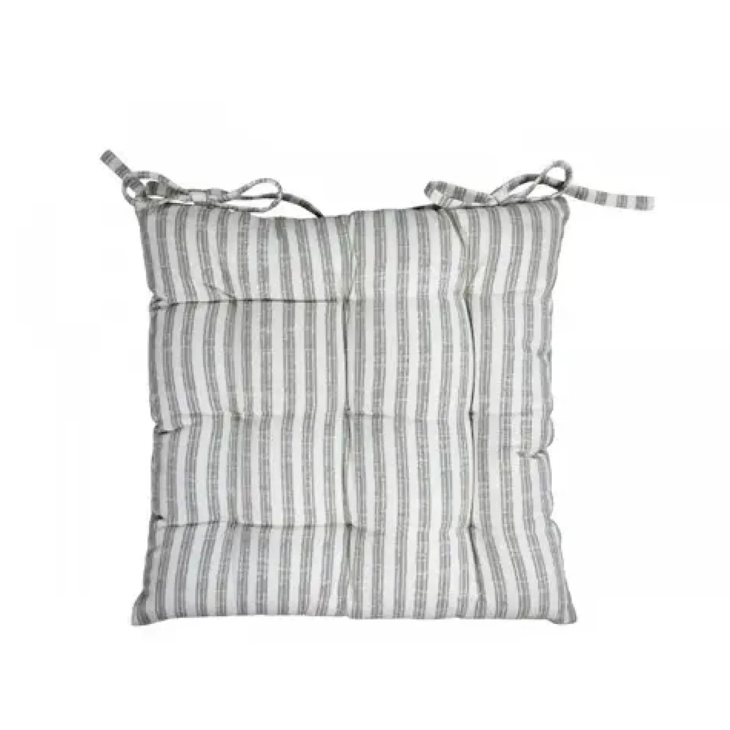 Clearance Chic Antique - Nimes Box hynde med striber og bindebånd - støvet grøn