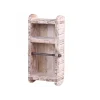 Online Chic Antique - Toiletrulleholder - Rustik i træ - 30x15x10 cm