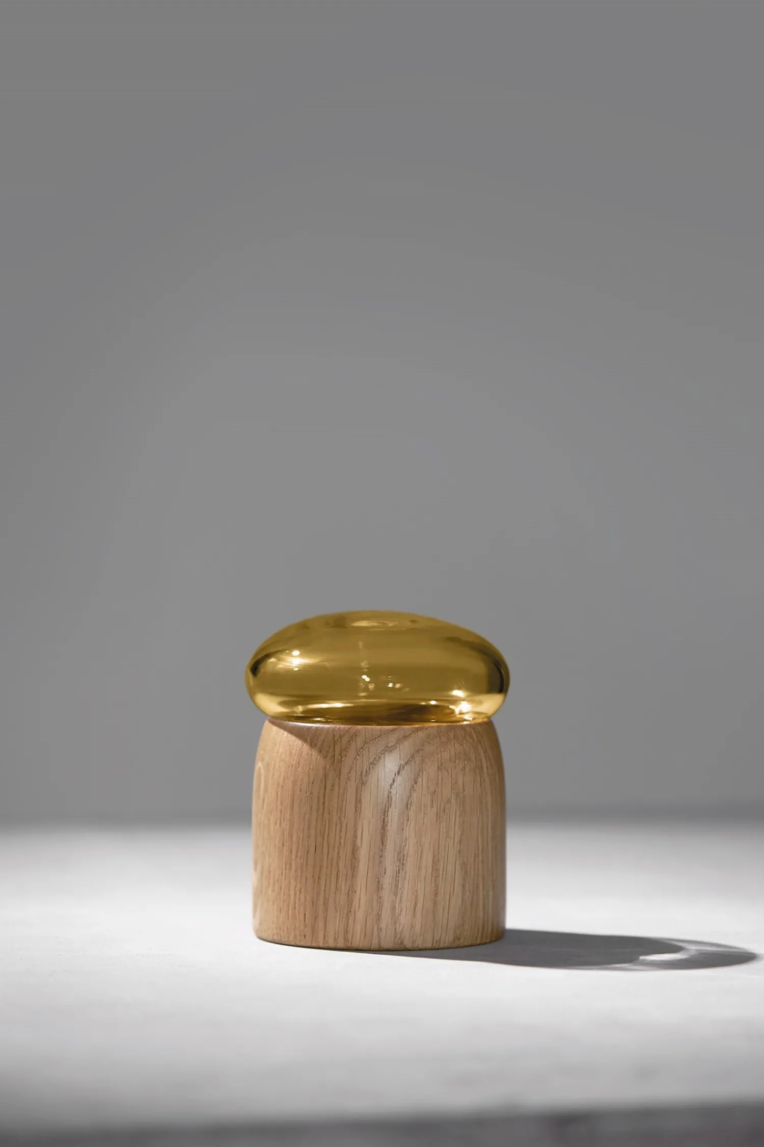 Outlet ChiCura - Boletus - Eg - Amber - 9 cm