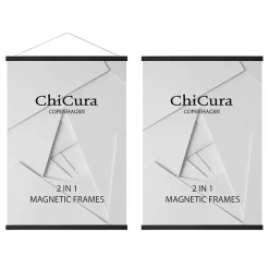 ChiCura Copenhagen - Magnetramme - Sort 71 cm