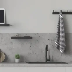 New ChiCura Copenhagen - Tabula Rack - knagerække - 45 cm - sort asketræ