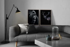 Discount ChiCura - Plakat "Dear Red Deer" - 50x70 cm