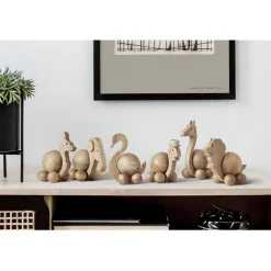New ChiCura - Træfigur - Spinning Giraffe - Medium