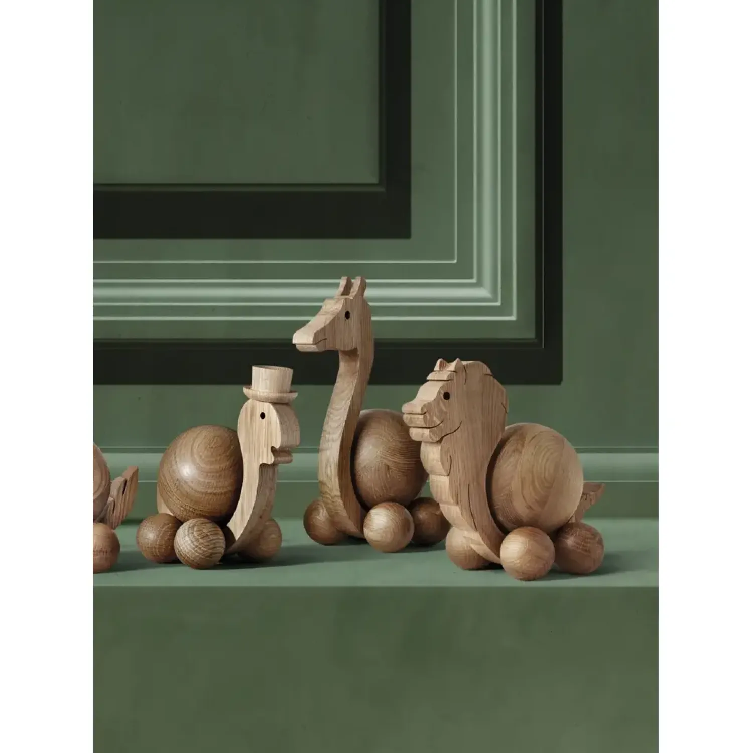 Sale ChiCura - Træfigur - Spinning Lion - Medium
