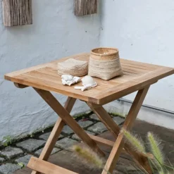 Clearance Cinas - Classic klapbord 50x50cm teak