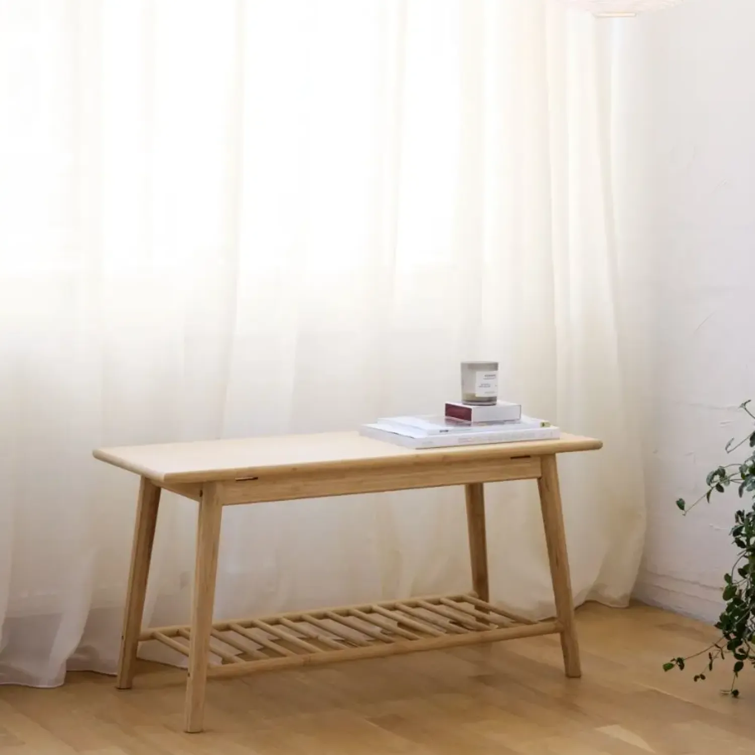 Online Cinas - Noble entrébænk 90x35cm i bambus