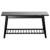 Outlet Cinas - Noble entrébænk 90x35cm sort