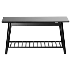 Outlet Cinas - Noble entrébænk 90x35cm sort